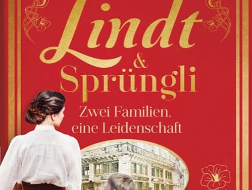 Das rote Buchcover von Lisa Graf. Lindt & Sprüngli. Penguin. 2024.